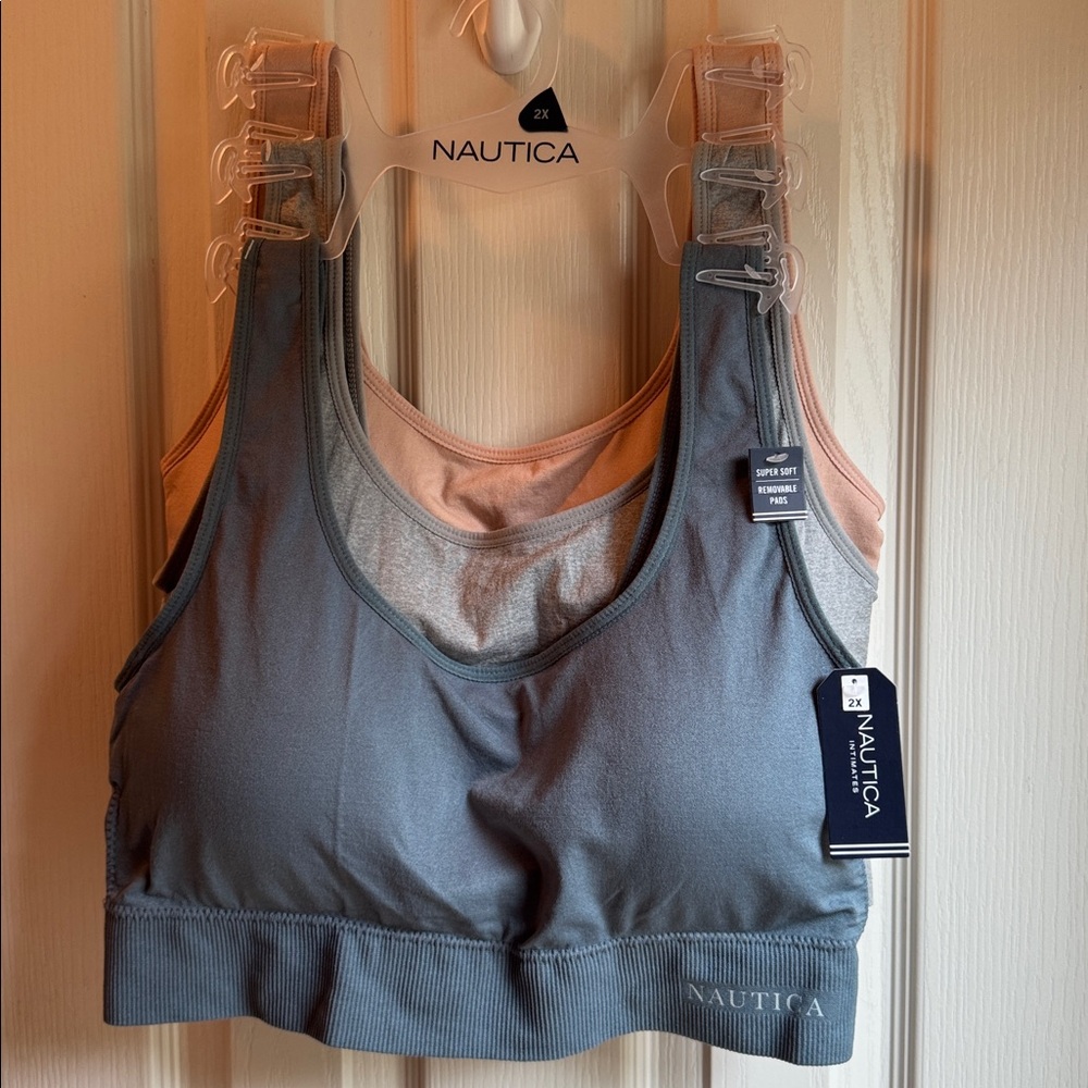 NWT  NAUTICA INTIMATES 3 BRA COMFORT BRA SETS